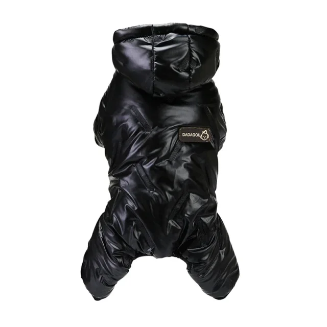 Waterproof Dog Winter Ovrall Clothes Jacket - Image 8