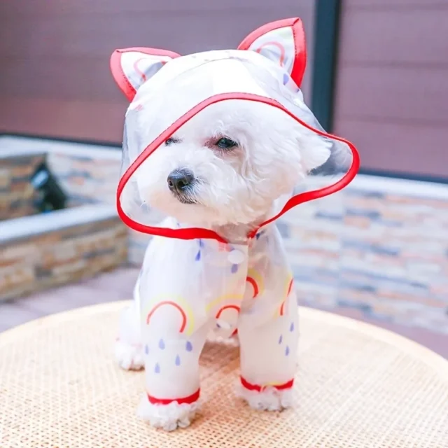 Dog Raincoat Waterproof Pet Clothes - Image 3