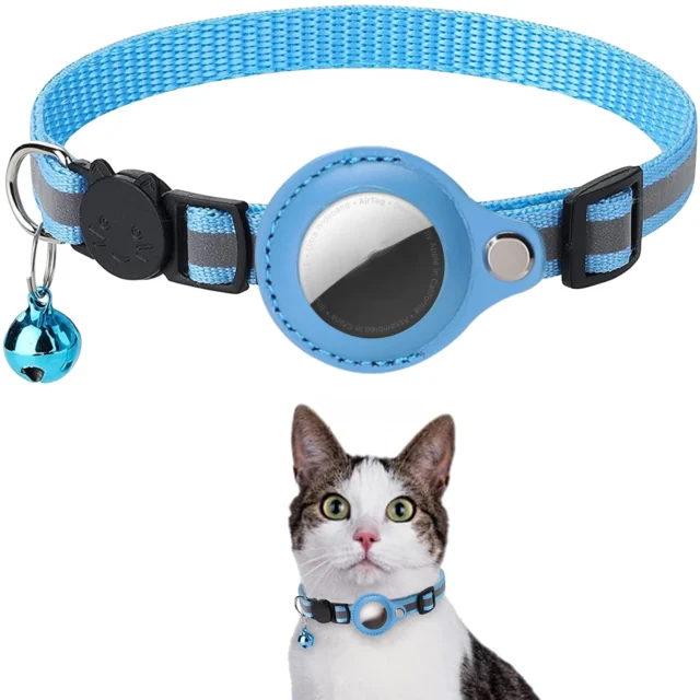 luxury adjustable nylon air label pet cat collar - Image 11