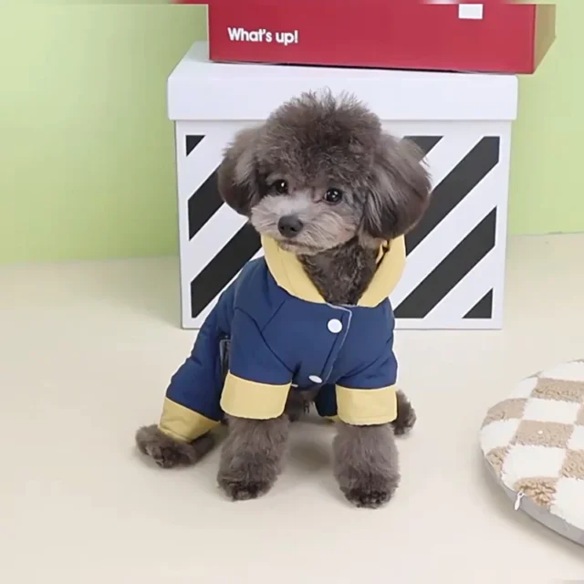 Thicken Warm Dog Jumpsuit - Image 4